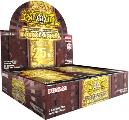 Yu-Gi-Oh!: Quarter Century Bonanza - Booster Display EN (24 Packs)