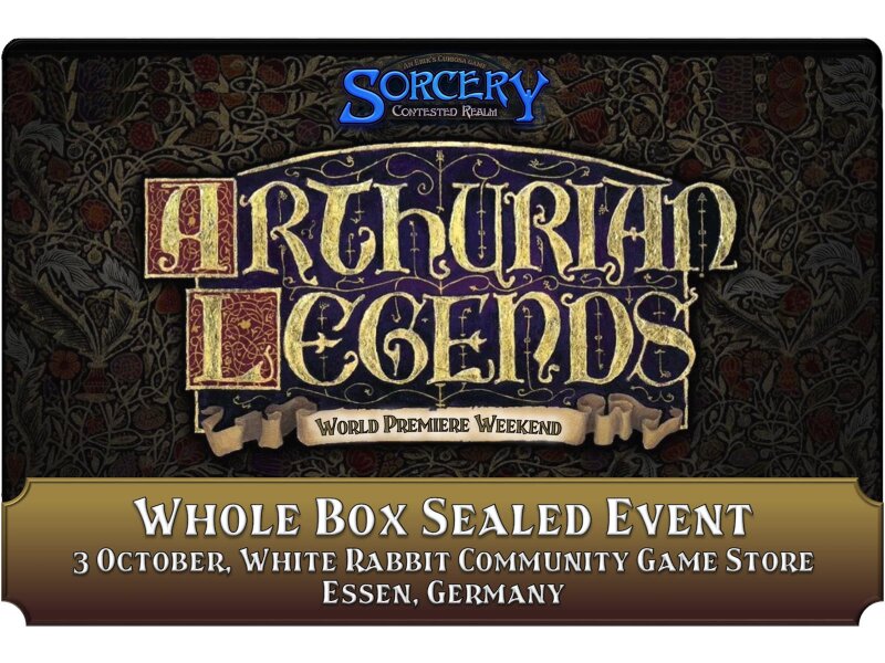 Spiel24 Sorcery Event Special: Whole-Box Arthurian Legends Sealed Event (03.10.2024)