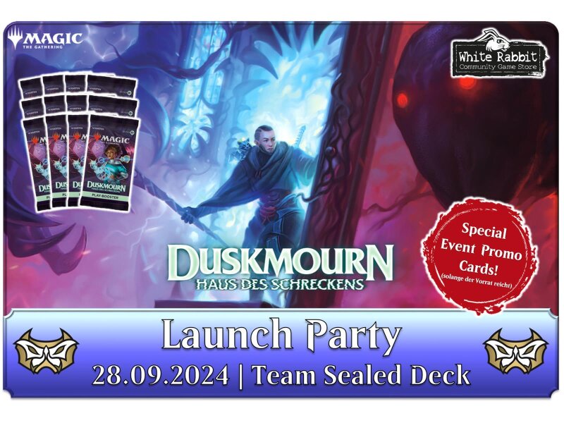 Duskmourn: Launch Party - Team Sealed SINGLE TICKET (E 28.09.2024)