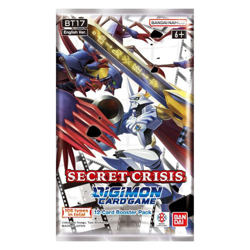 Digimon Card Game: BT-17 Secret Crisis - Booster (EN)