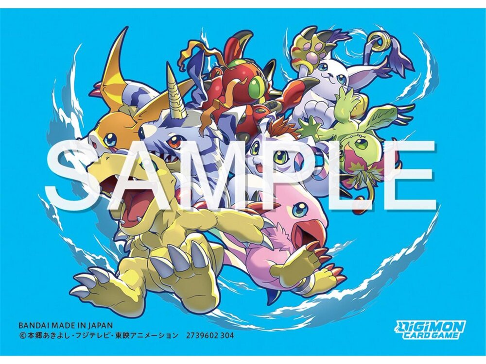 Digimon Card Game Official Sleeves 2024 Ver 2 0 Digimon Adventure