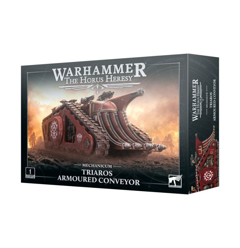 HORUS HERESY: MECHANICUM: TRIAROS ARMOURED CONVEYOR * GEPANZERTER KETTENTRANSPORTER TRIAROS