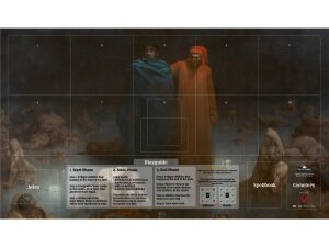 White Rabbit Learn to Play Sorcery TCG Playmat - Dante et...