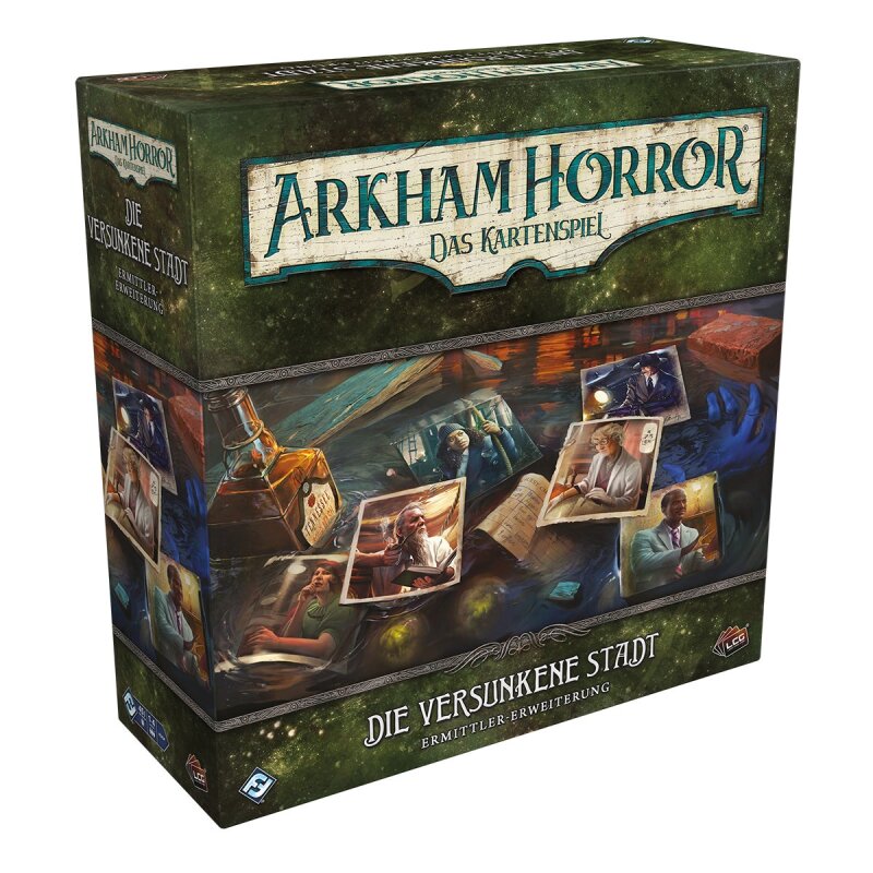 Arkham Horror LCG: Das Kartenspiel - Die Versunkene Stadt - Ermittler-Erweiterung