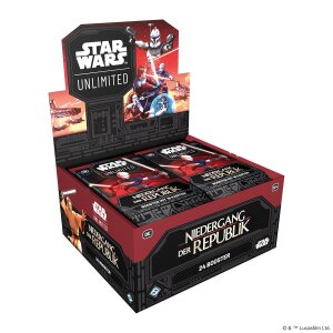 Star Wars: Unlimited - Niedergang der Republik Booster...