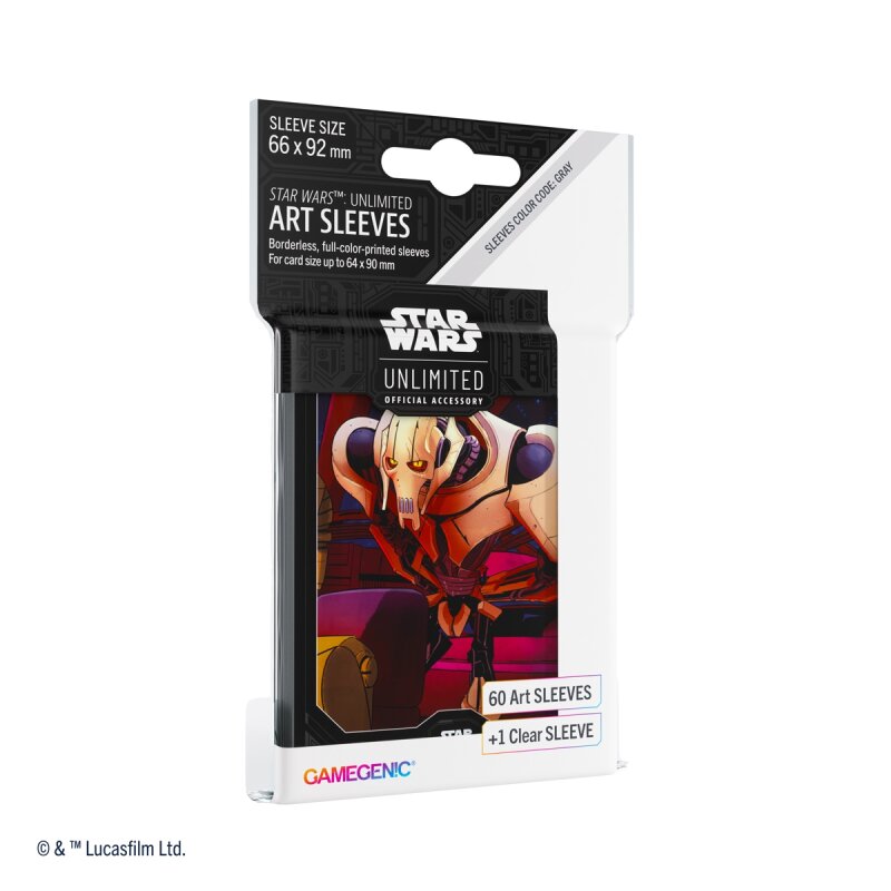 Star Wars: Unlimited - Art Sleeves General Grievous (61 Sleeves)