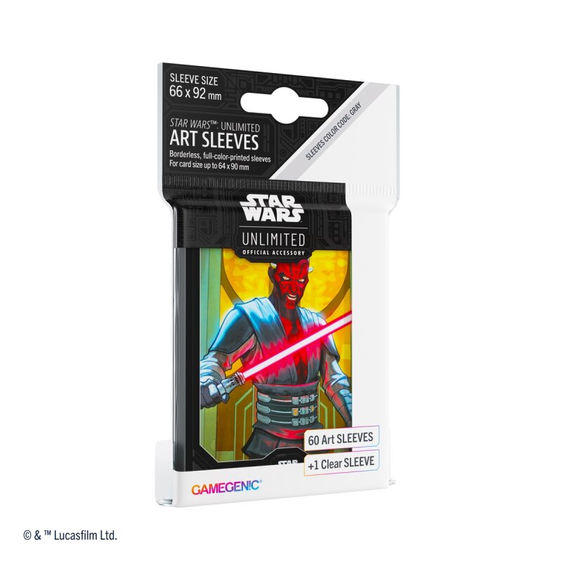 Star Wars: Unlimited - Art Sleeves Darth Maul (61 Sleeves)