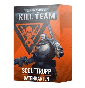 KILL TEAM: DATENKARTEN DES SCOUTTRUPPS (DE)