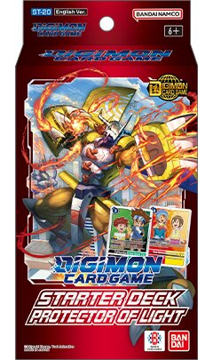 Digimon Card Game: ST20 Starter Deck - Protector of Light (EN)