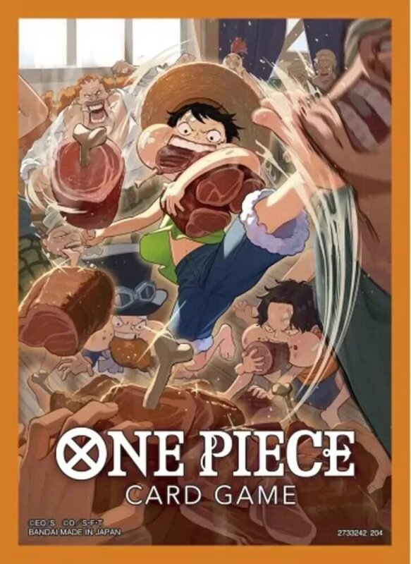 One Piece Card Game: Official Sleeves V.7 - Luffy d. Monkey (70)