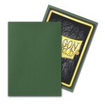 Dragon Shield: Standard Sleeves Matte - Forest Green (100)