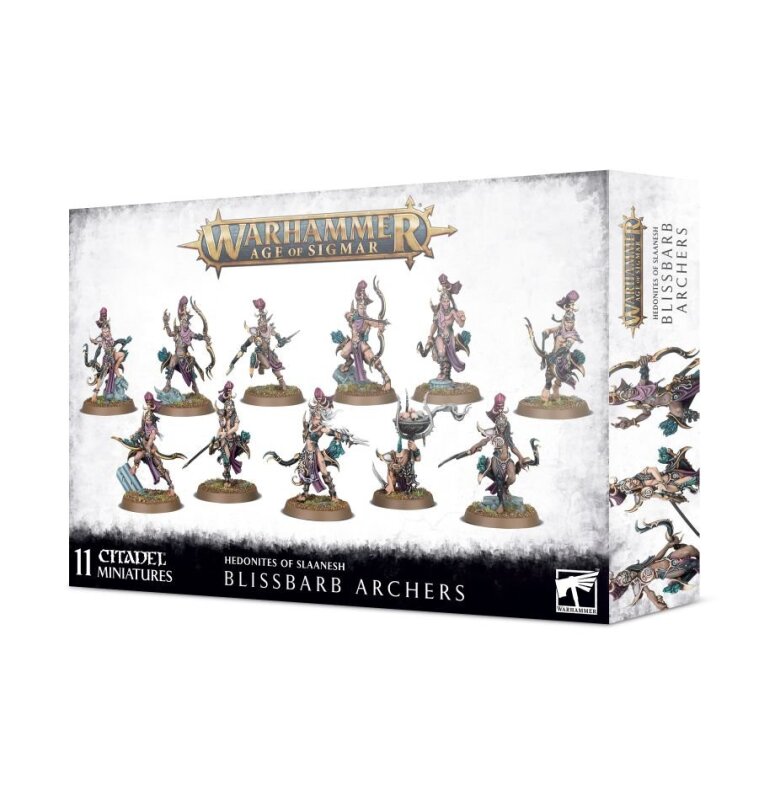 HEDONITES OF SLAANESH: BLISSBARB ARCHERS * GIFTDORN-SCHÜTZEN