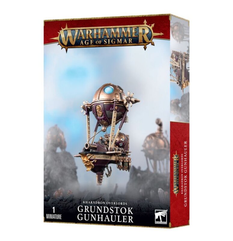 KHARADRON OVERLORDS: GRUNDSTOK GUNHAULER * GRUNDSTOK-KANONENBOOT