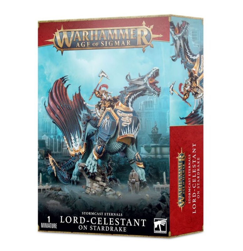 STORMCAST ETERNALS: LORD-CELESTANT ON STARDRAKE