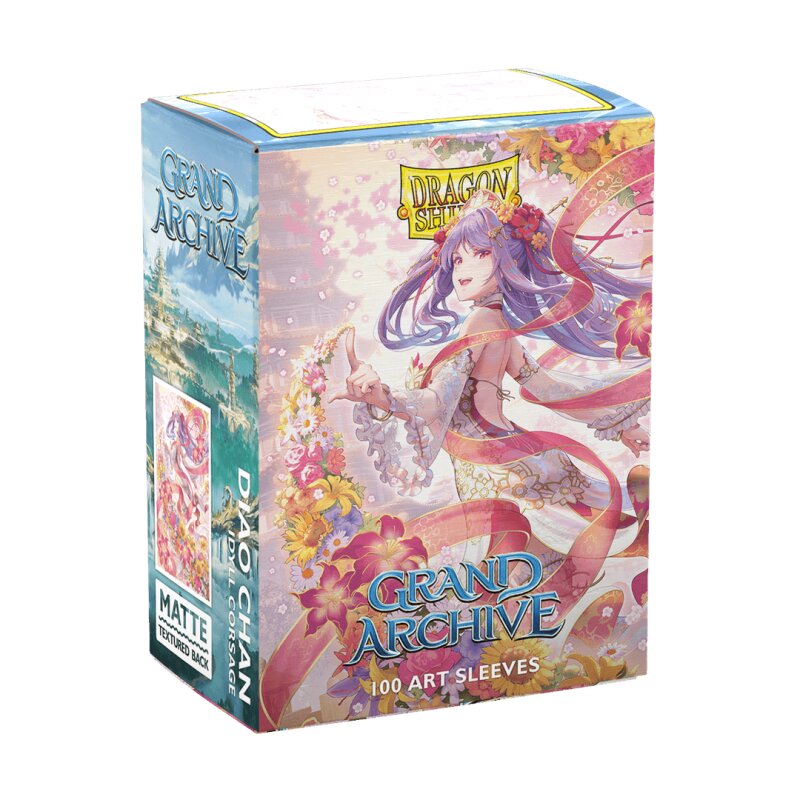 Dragon Shield: Grand Archive Matte Art Sleeves - Diao Chan, Idyll Corsage (100)