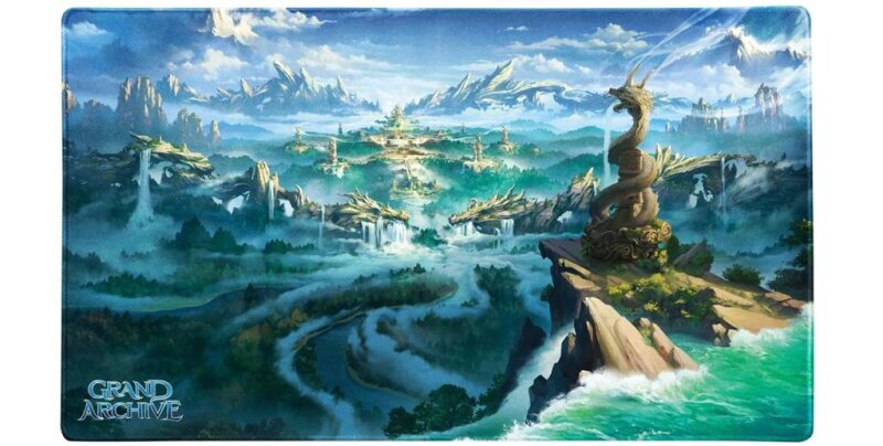 Grand Archive: Dragon Shield Art Playmat Baidi, Oathsworn Palace