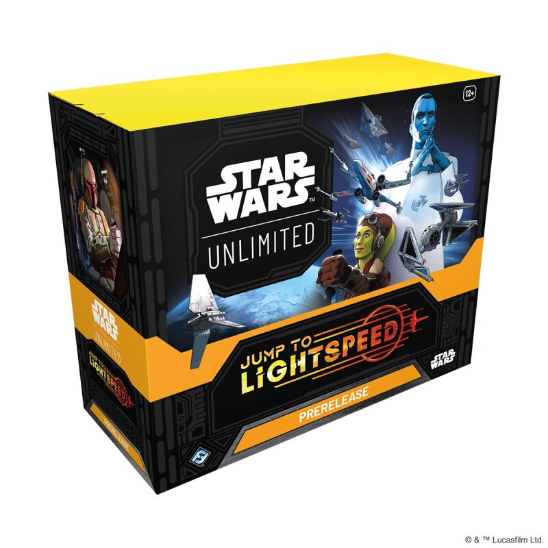 Star Wars: Unlimited - Jump to Lightspeed Prerelease-Box (EN)