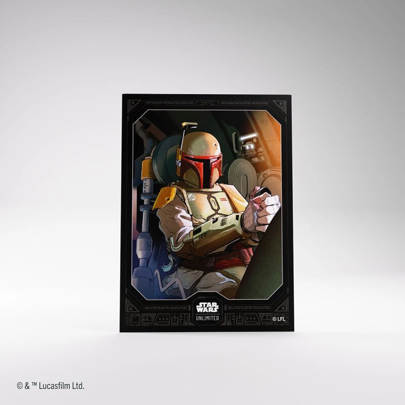 Star Wars: Unlimited - Art Sleeves Boba Fett (62 Sleeves)