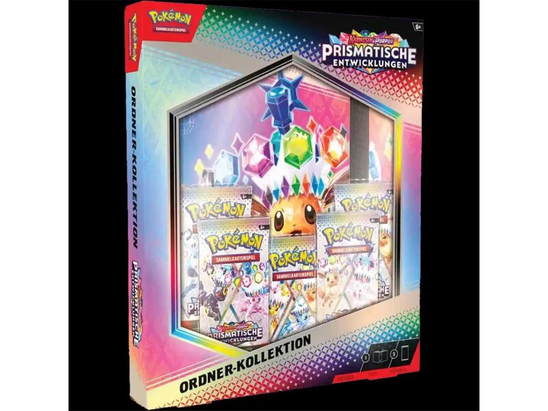 Pokemon: KP08.5 Prismatische Entwicklungen Ordner-Kollektion (DE)