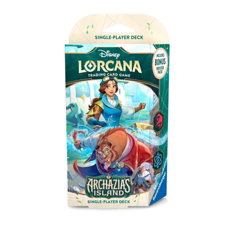 Disney Lorcana: Archazias Island - Starter Deck Ruby | Sapphire (EN)