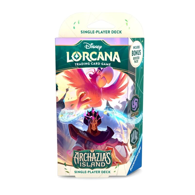 Disney Lorcana: Archazias Island - Starter Deck Amethyst | Steel (EN)
