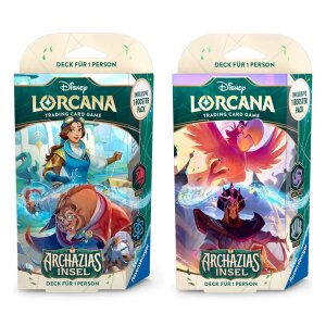 Disney Lorcana: Archazias Insel - Starter Deck Set DE (2...