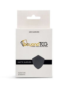 beyondTCG: Standard Sleeves Matte - Black (100)