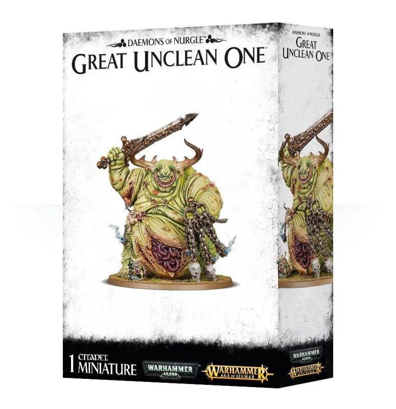 MAGGOTKIN OF NURGLE: GREAT UNCLEAN ONE / ROTIGUS * GROSSER VERPESTER