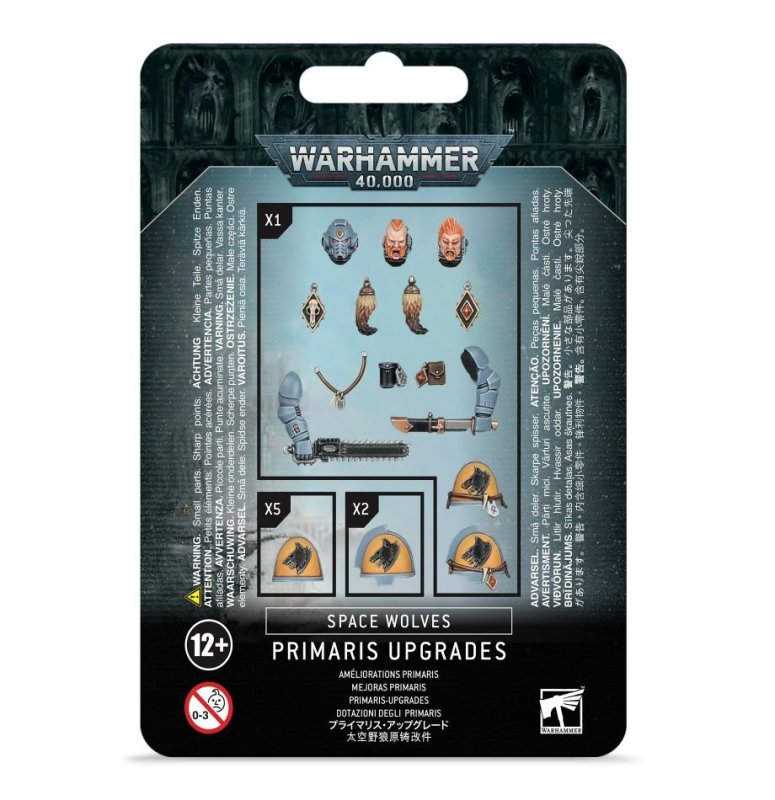 SPACE WOLVES: PRIMARIS UPGRADE SET