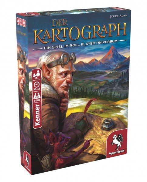 Der Kartograph *Nominiert Kennerspiel des Jahres 2020*