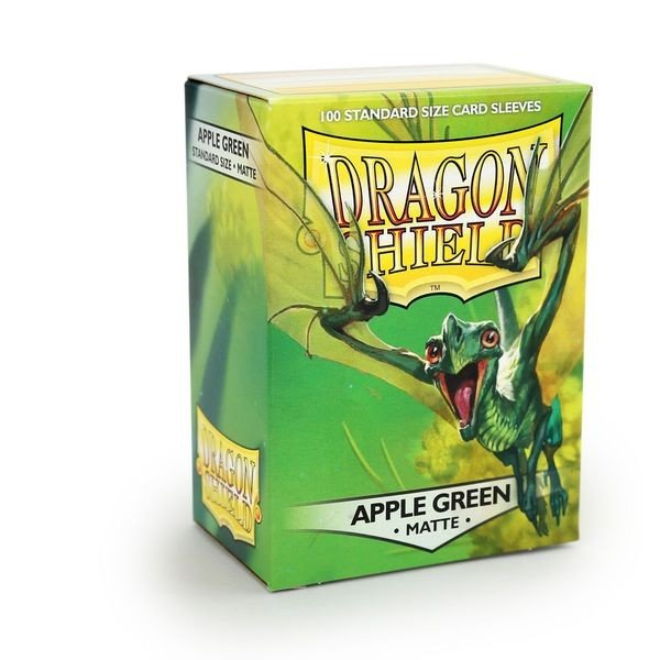 Dragon Shield: Standard Sleeves Matte - Applegreen (100)